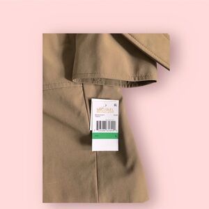 Michael Kors Removable Hooded Trench Coat Size Large
